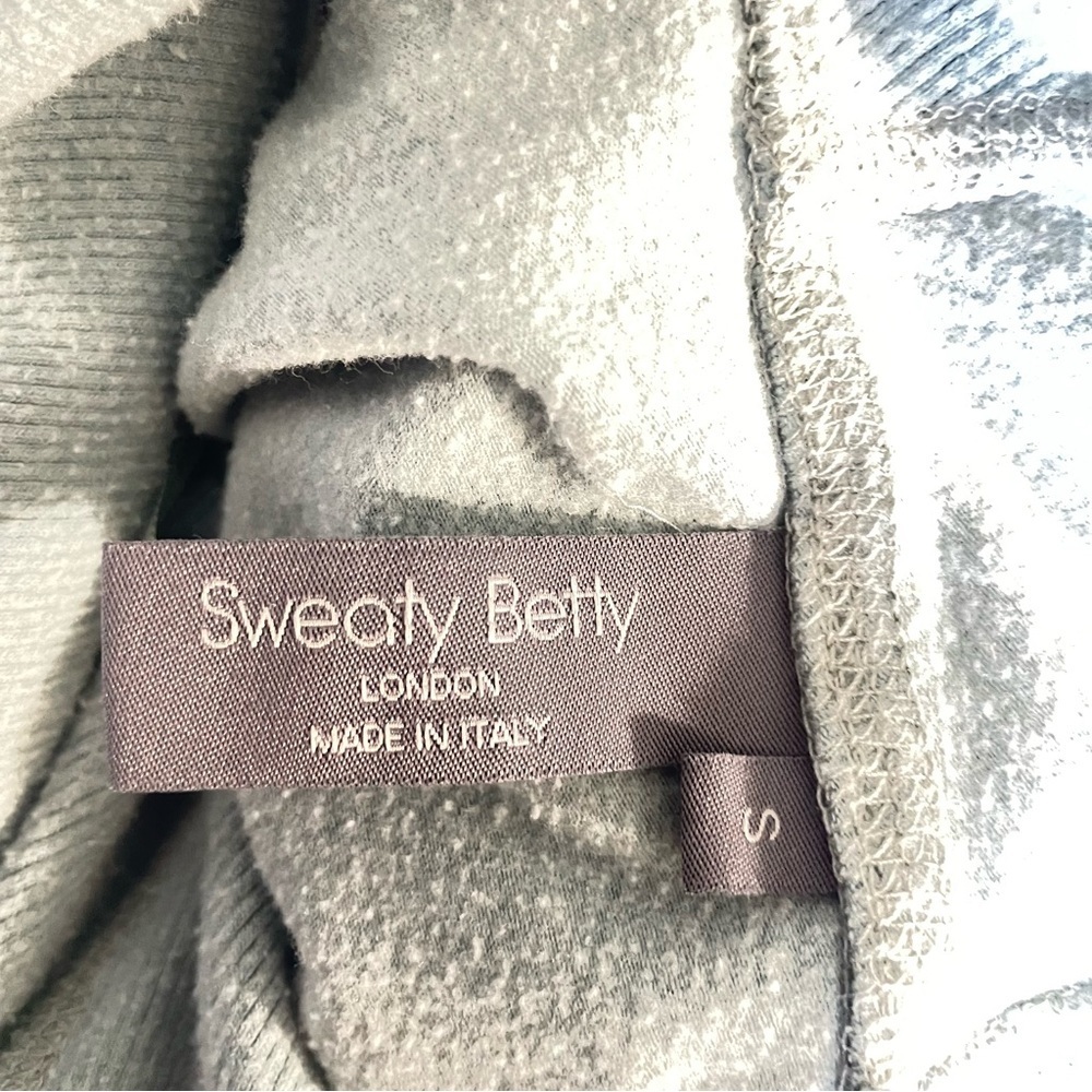 Sweaty Betty escape luxe hooded sweatshirt hoodie blue 41006 - Picture 7 of 8